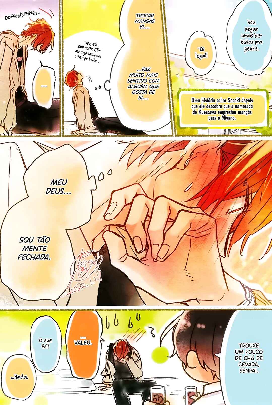 Sasaki to Miyano capítulo 42.6 página 3