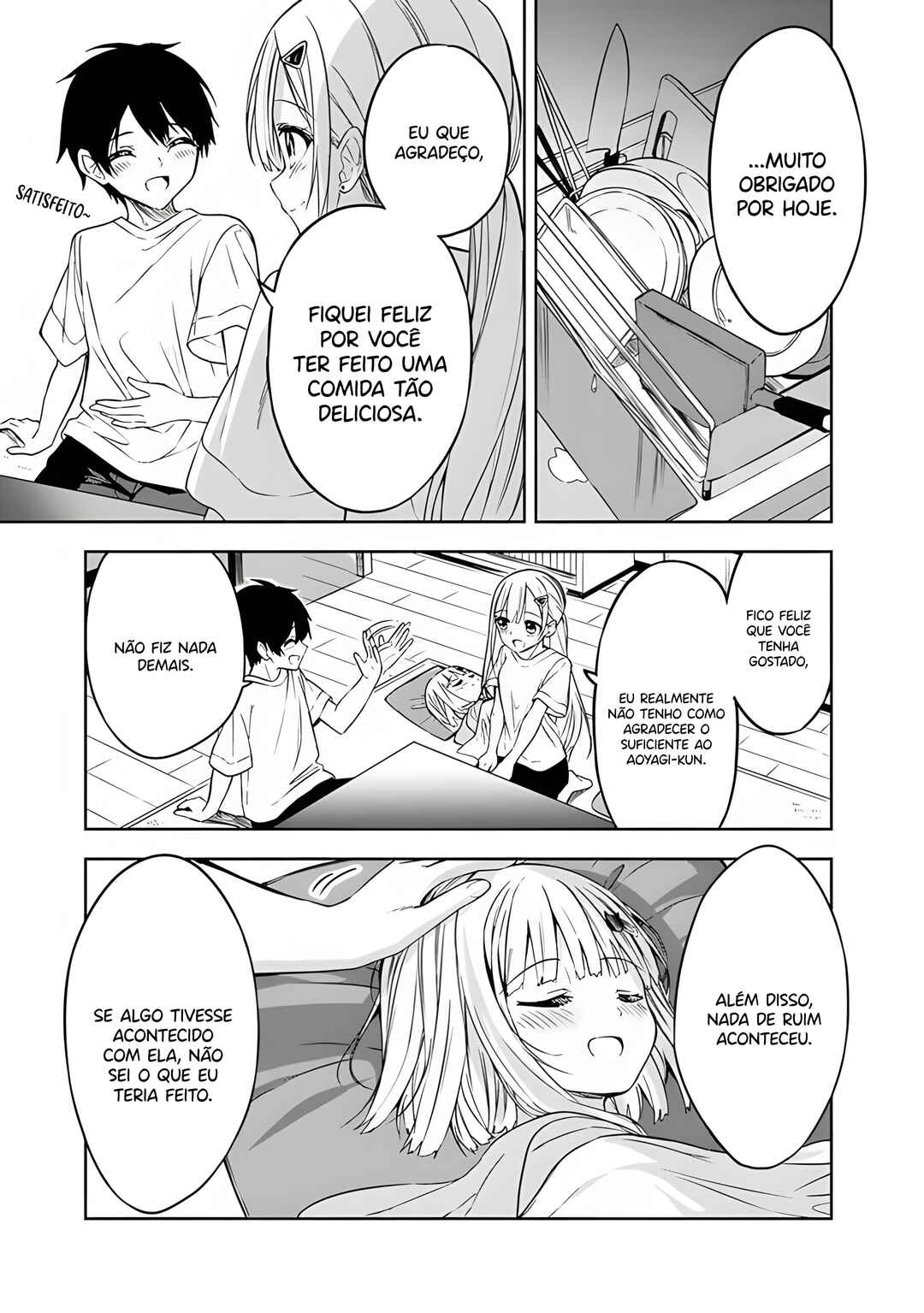Maigo ni Natteita Youjo wo Tasuketara, Otonari ni Sumu Bishoujo Ryuugakusei ga Ie ni Asobi ni Kuru you ni Natta Ken ni Tsuite capítulo 4 página 12