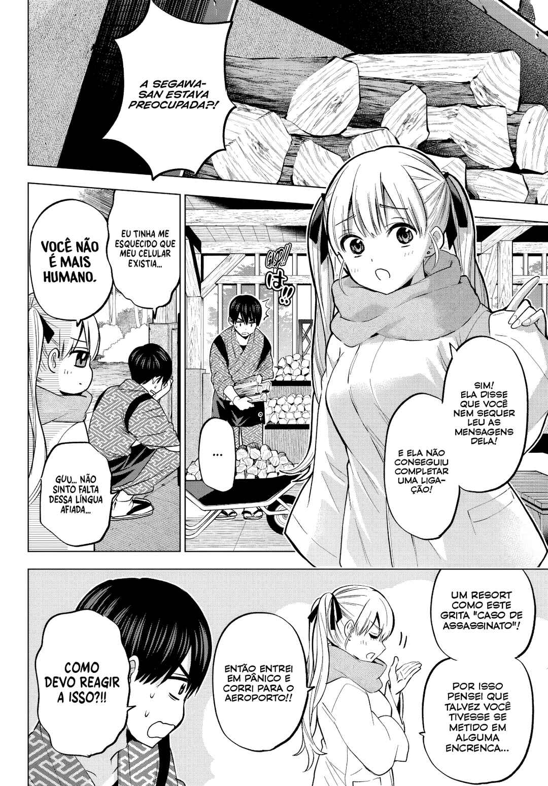 Kakkou no Iinazuke capítulo 187 página 3