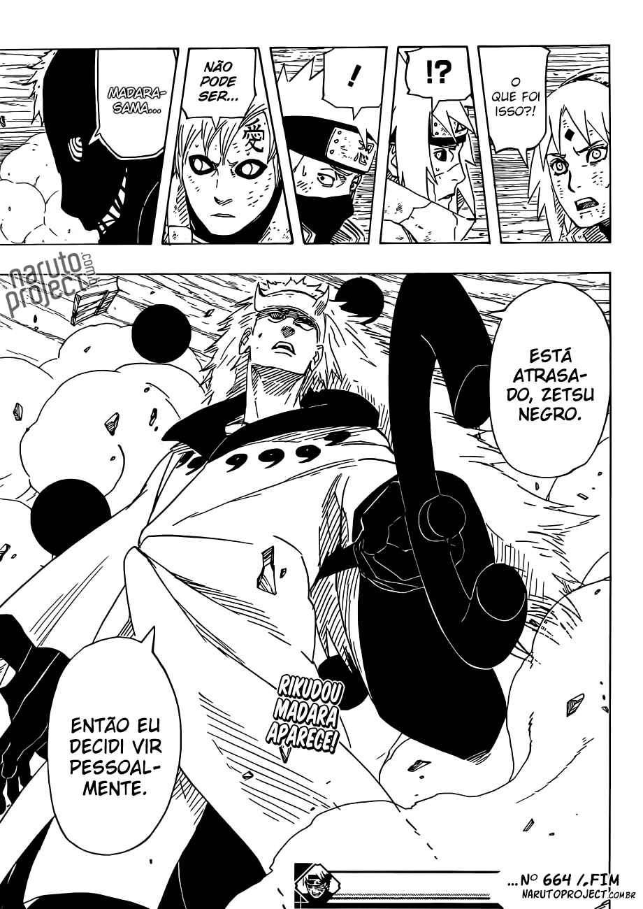 Naruto capítulo 664 página 16