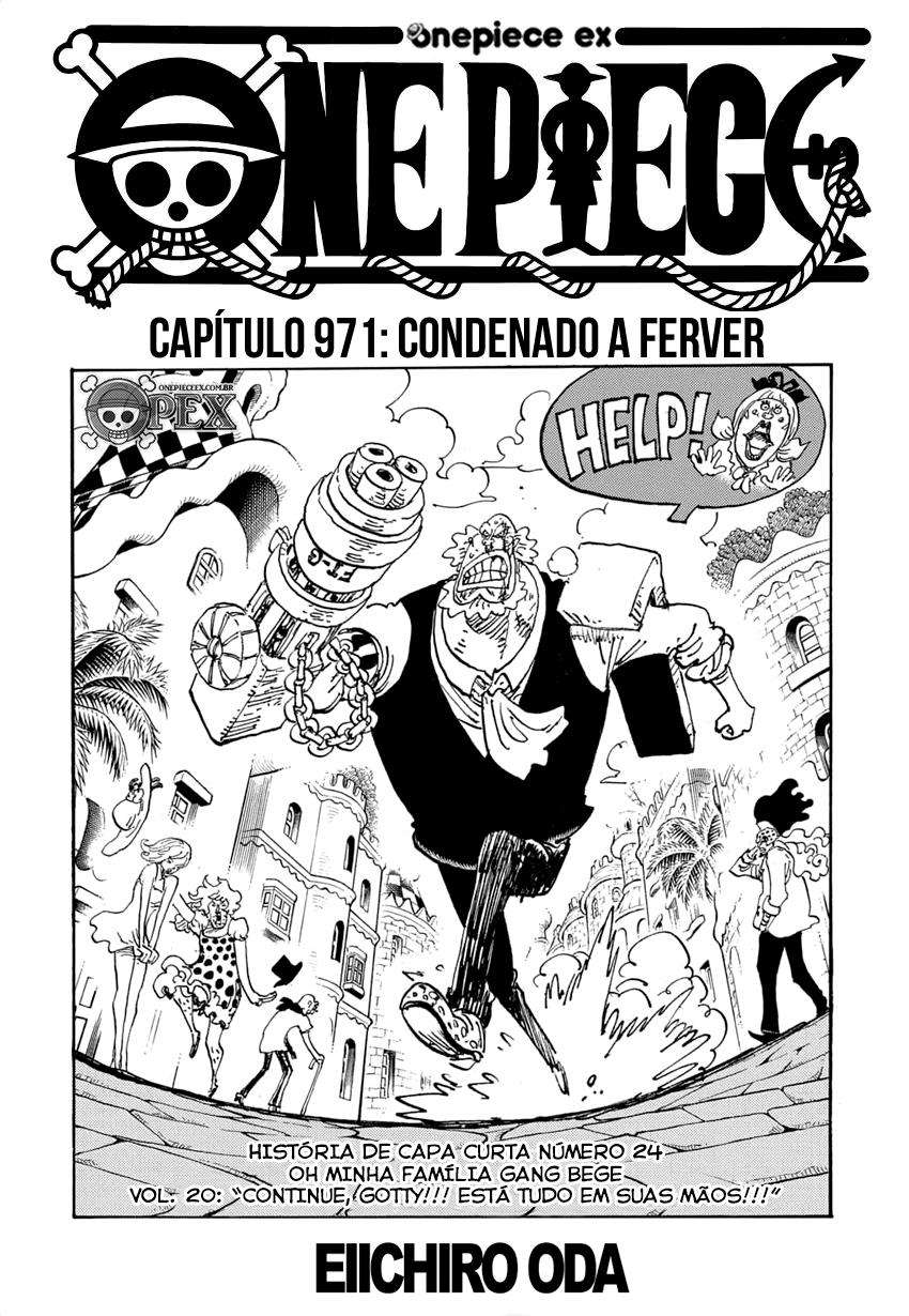 One Piece capítulo 971 página 1