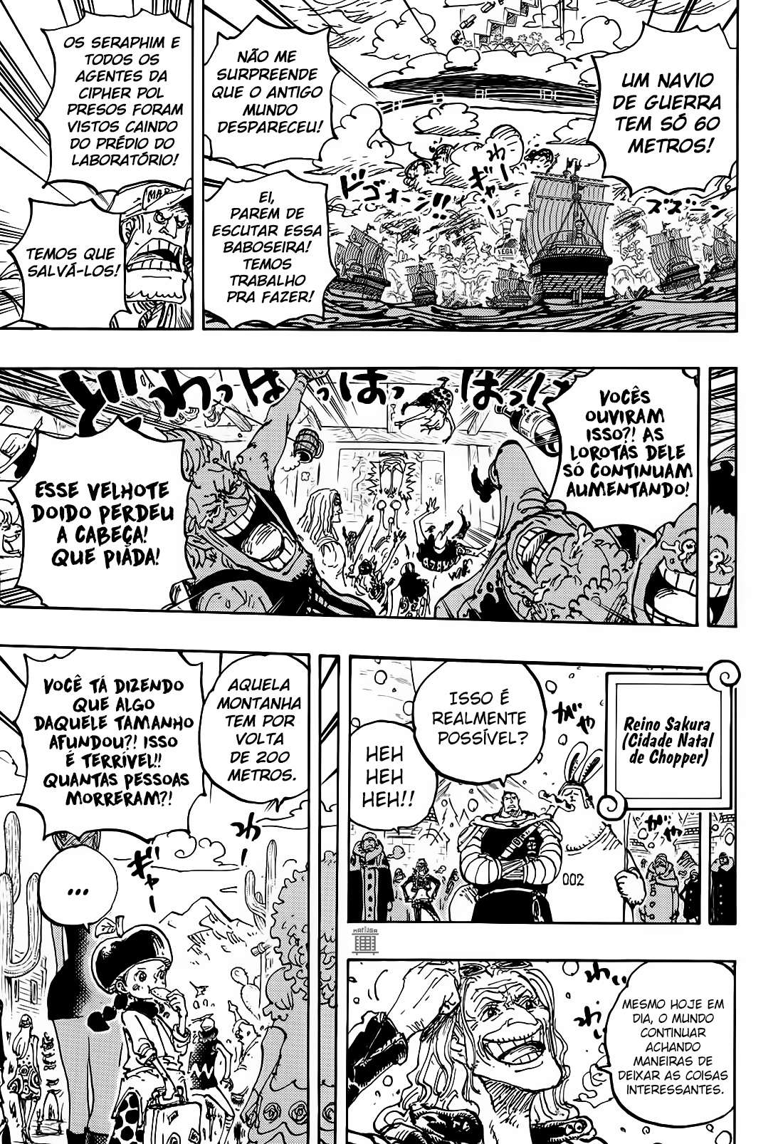 One Piece capítulo 1115 página 14