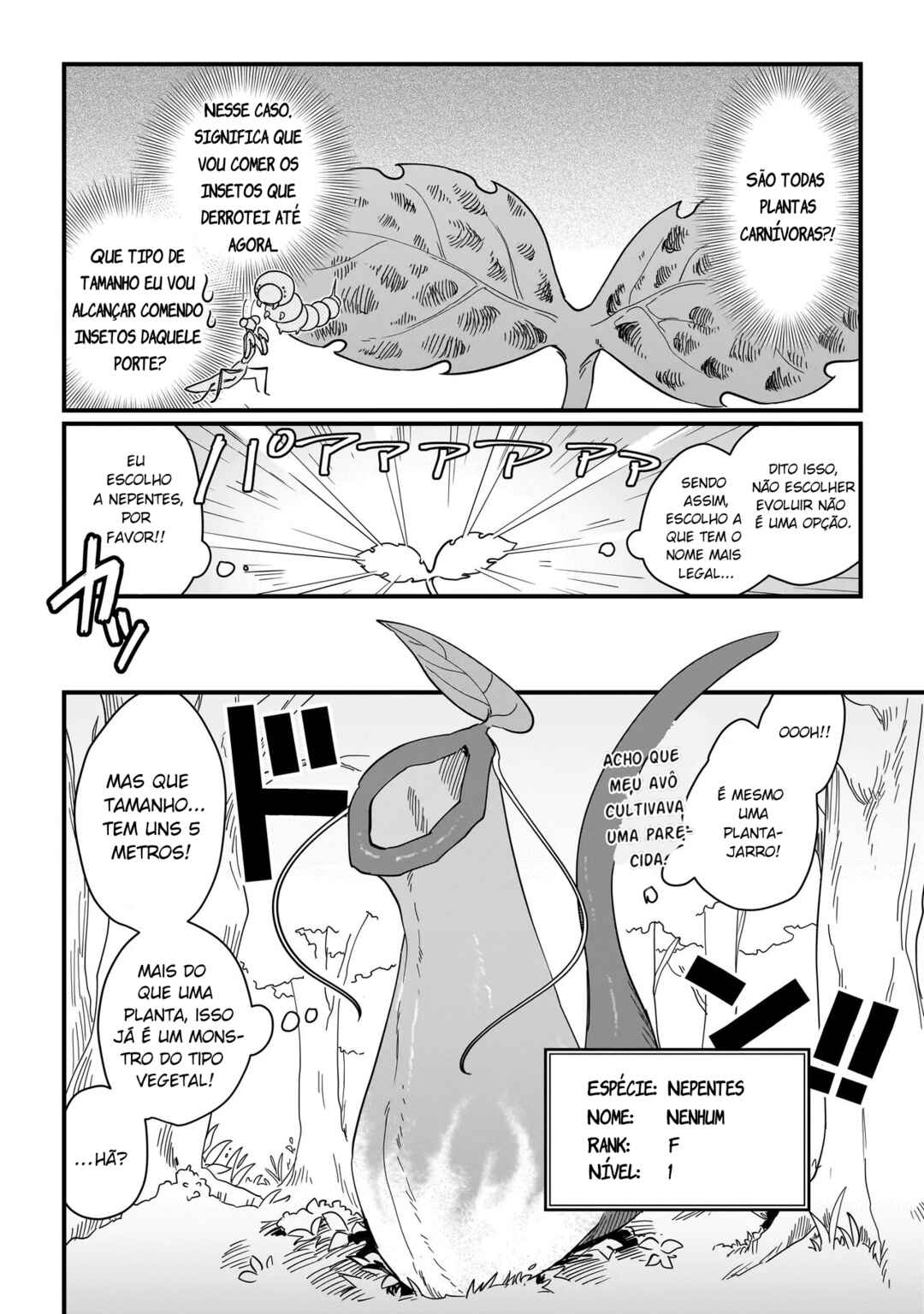 Koke kara Hajimaru Isekai Life capítulo 3.1 página 6