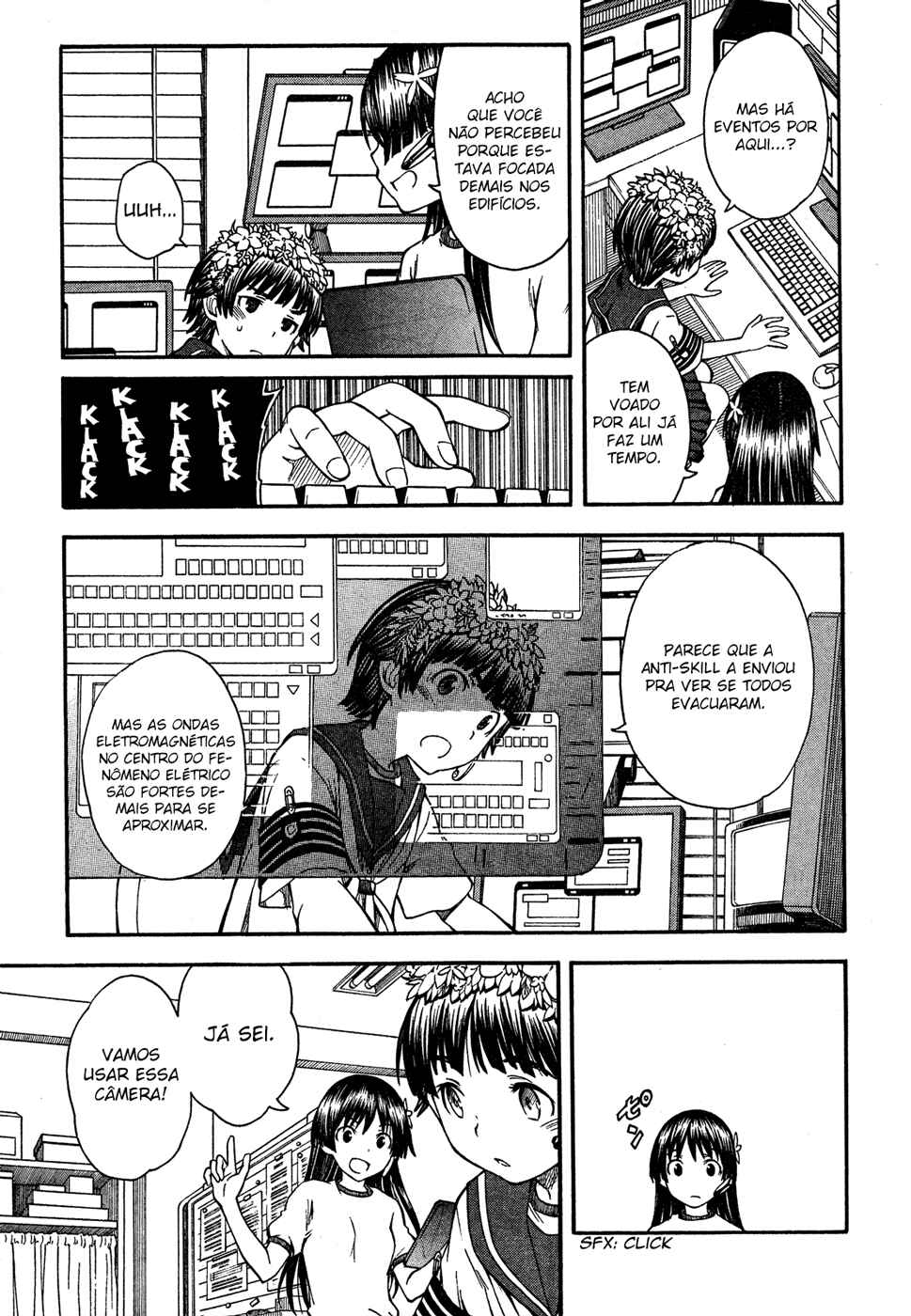 Toaru Majutsu no Index Gaiden: Toaru Kagaku no Railgun capítulo 66 página 7