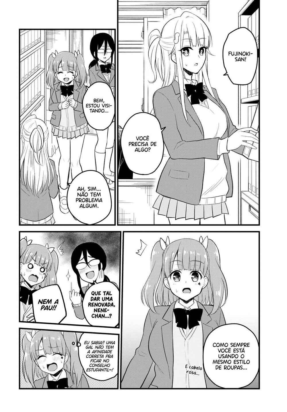 Hajimete no Gal capítulo 85 página 7