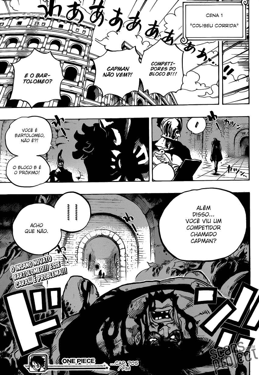 One Piece capítulo 705 página 20