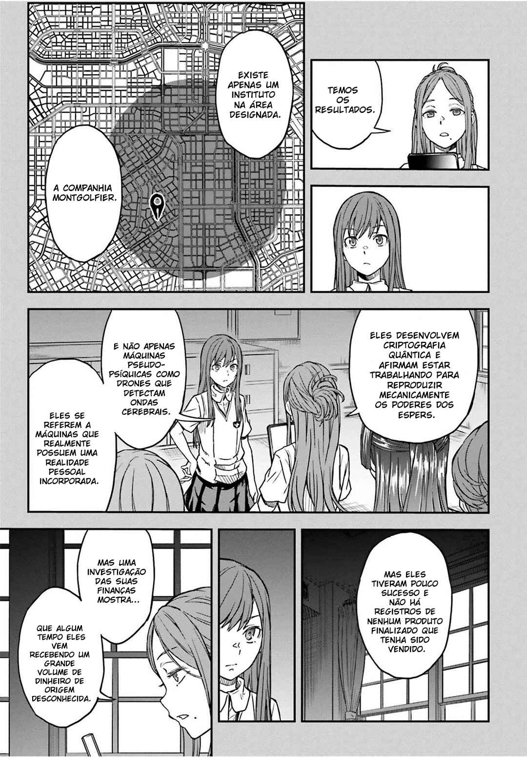 Toaru Majutsu no Index Gaiden: Toaru Kagaku no Railgun capítulo 142 página 8