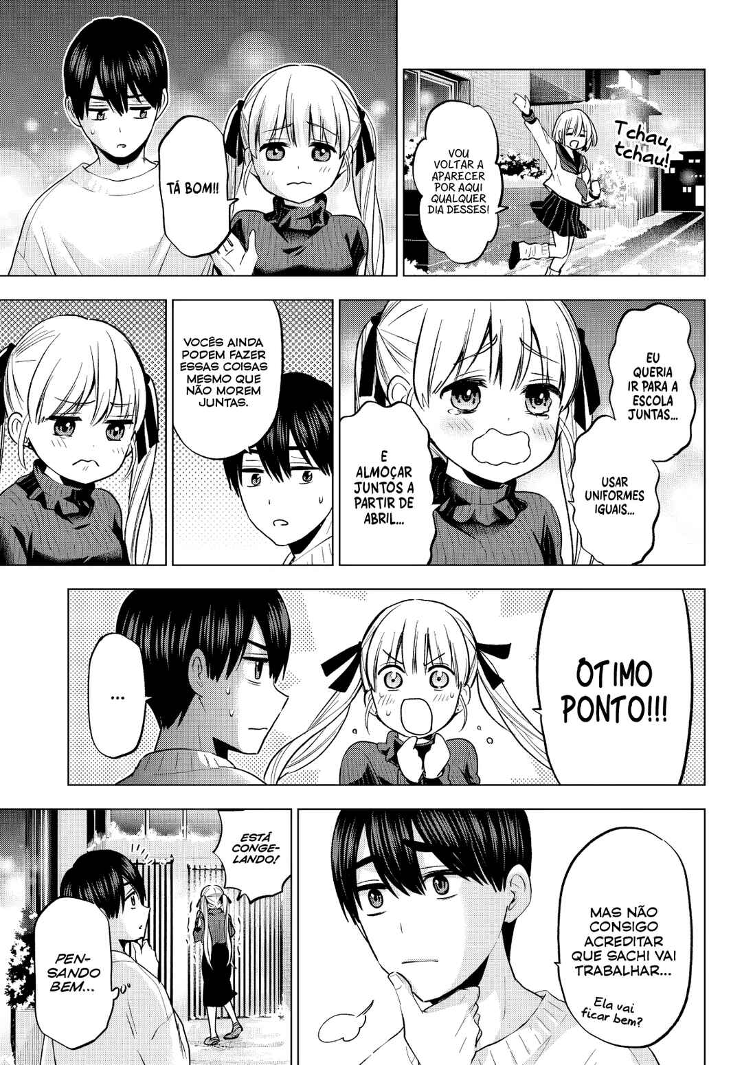 Kakkou no Iinazuke capítulo 183 página 8