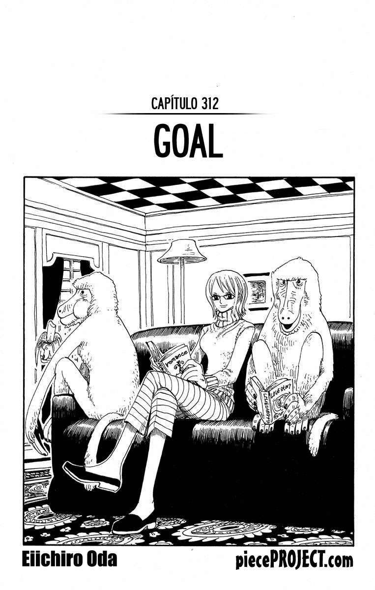 One Piece capítulo 312 página 1