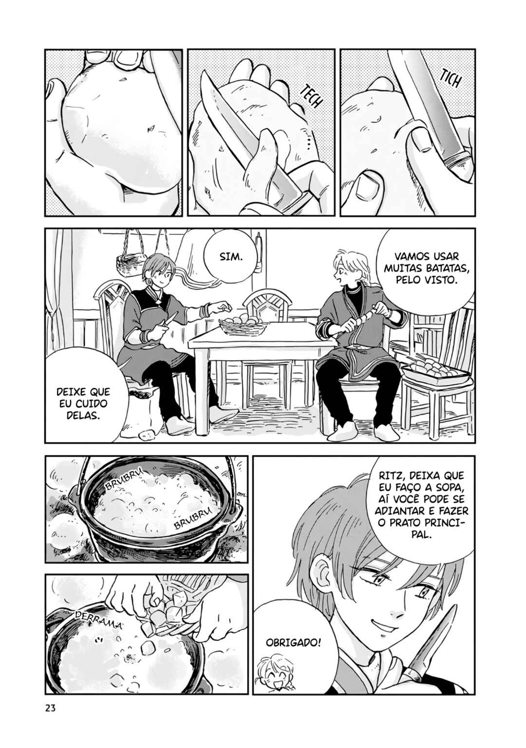 Hokuo Kizoku to Moukinzuma no Yukiguni Karigurashi capítulo 12 página 8