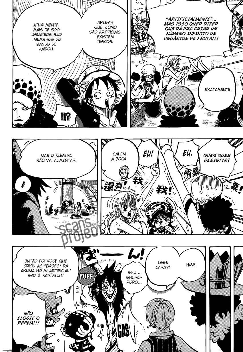 One Piece capítulo 698 página 17