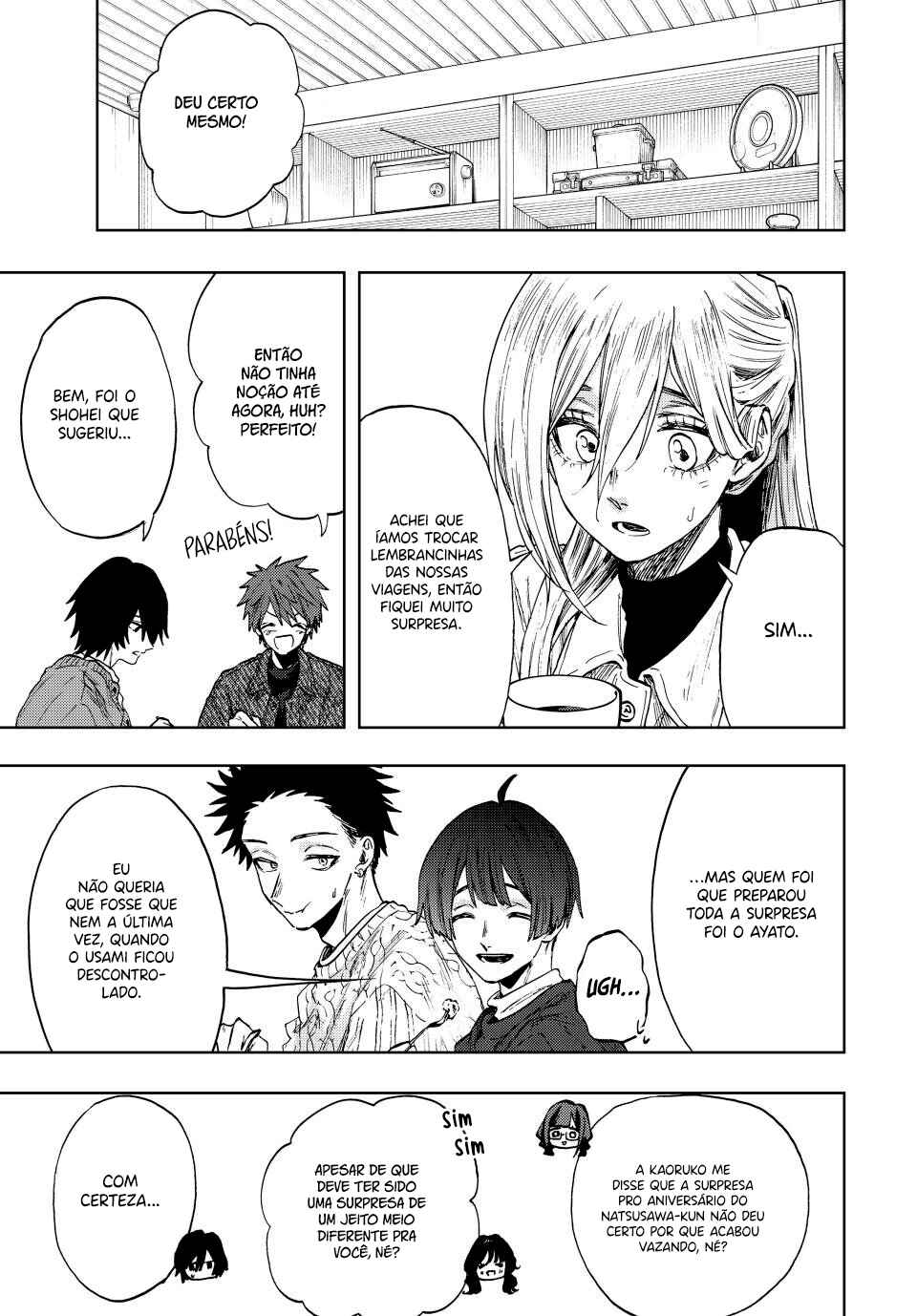 Kaoru Hana Wa Rin To Saku capítulo 80 página 3