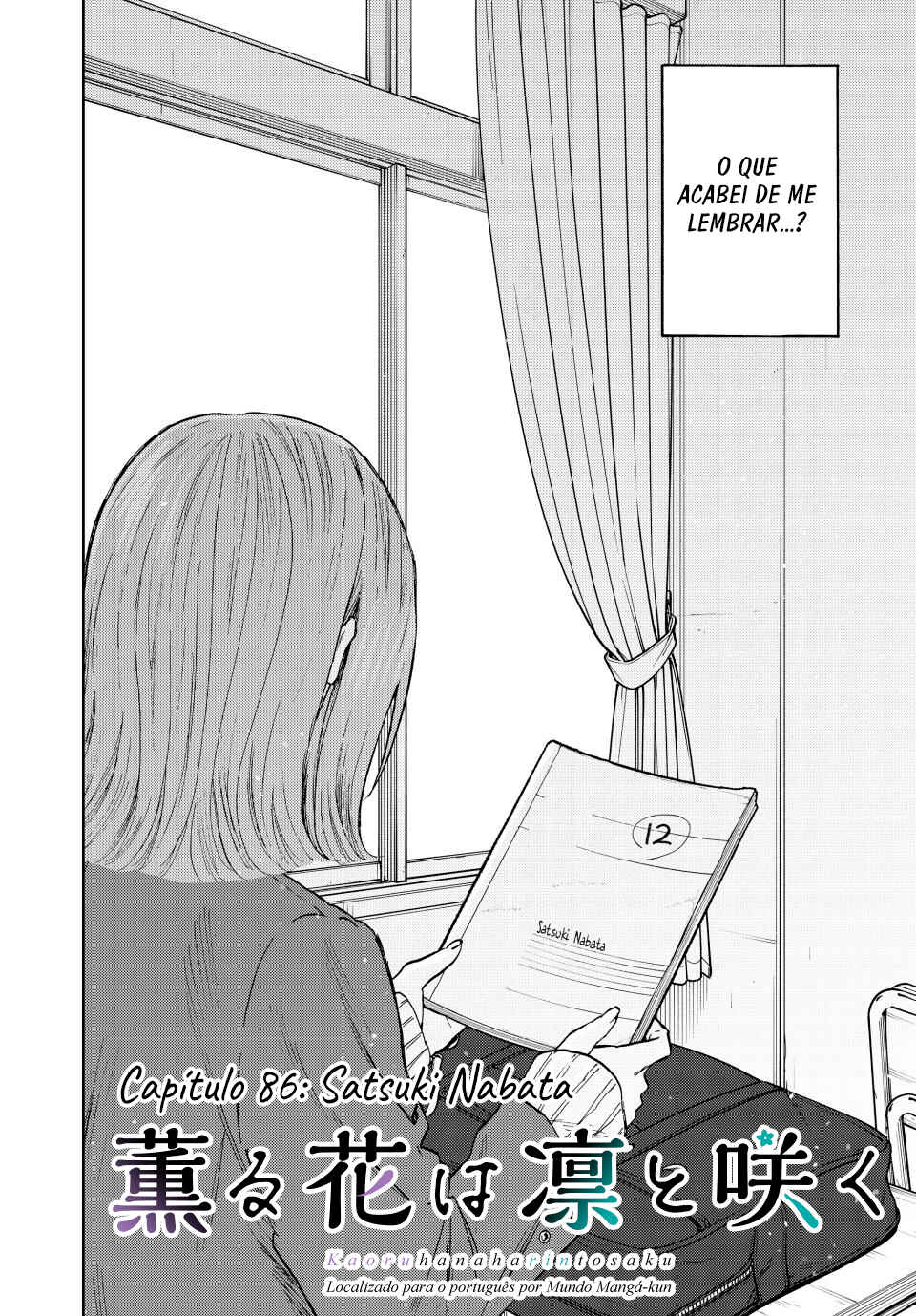 Kaoru Hana Wa Rin To Saku capítulo 86 página 2