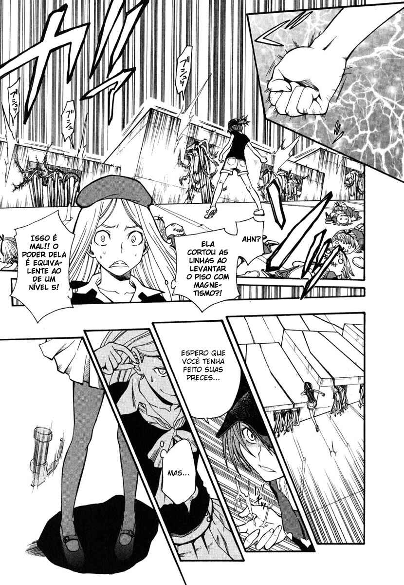 Toaru Majutsu no Index Gaiden: Toaru Kagaku no Railgun capítulo 27 página 10