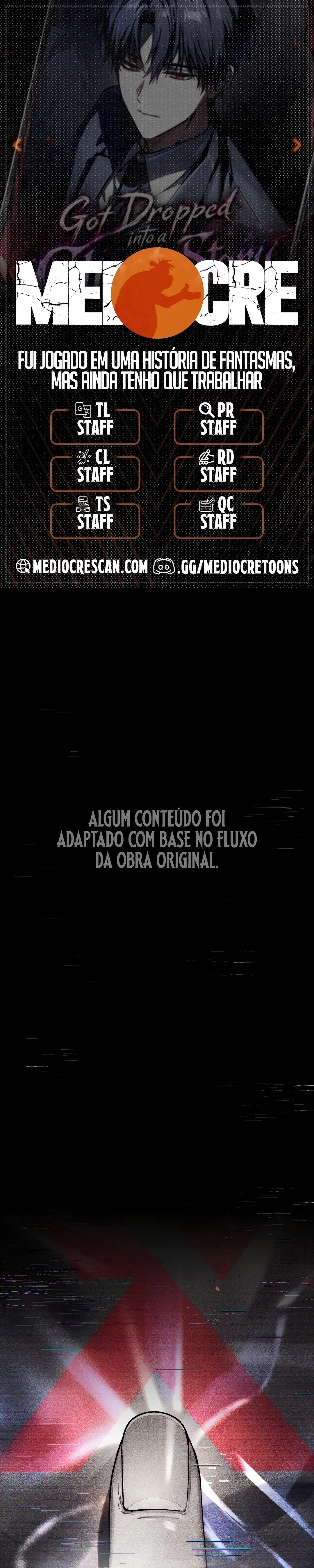 Fui Jogado em Uma História de Fantasmas, Mas Ainda Tenho que Trabalhar capítulo 1 página 1