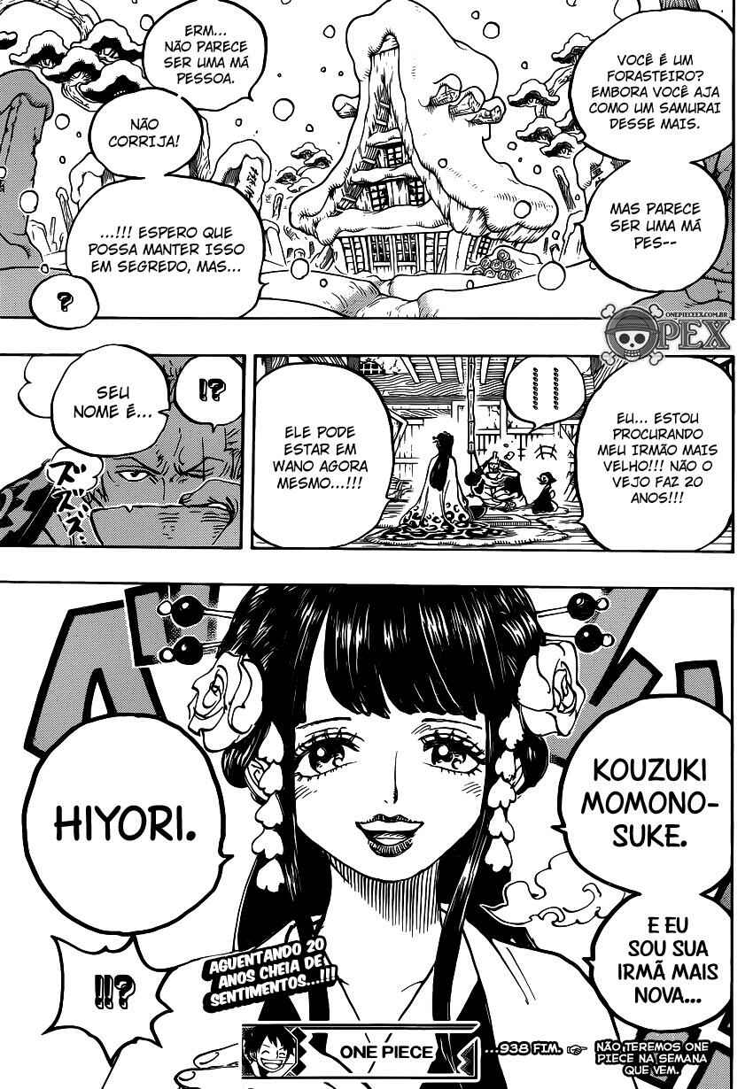 One Piece capítulo 938 página 13