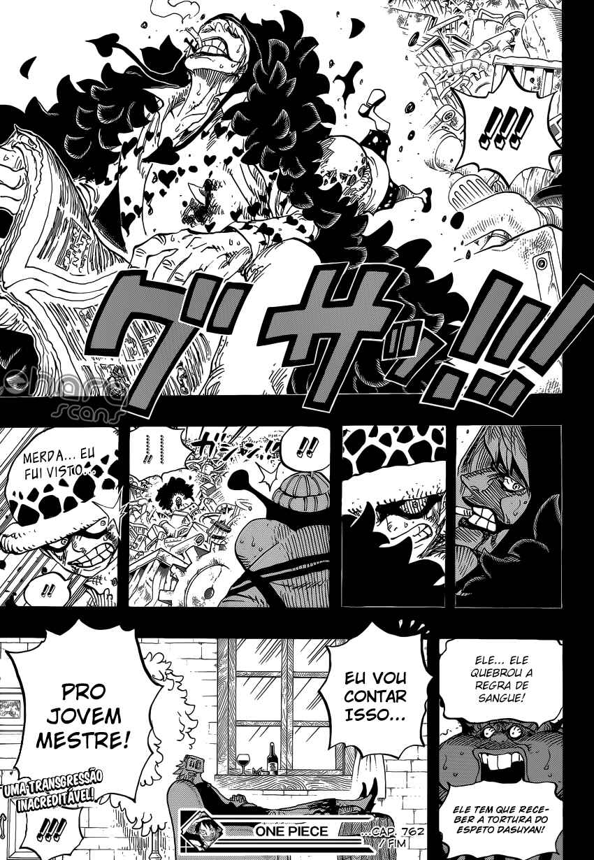 One Piece capítulo 762 página 17