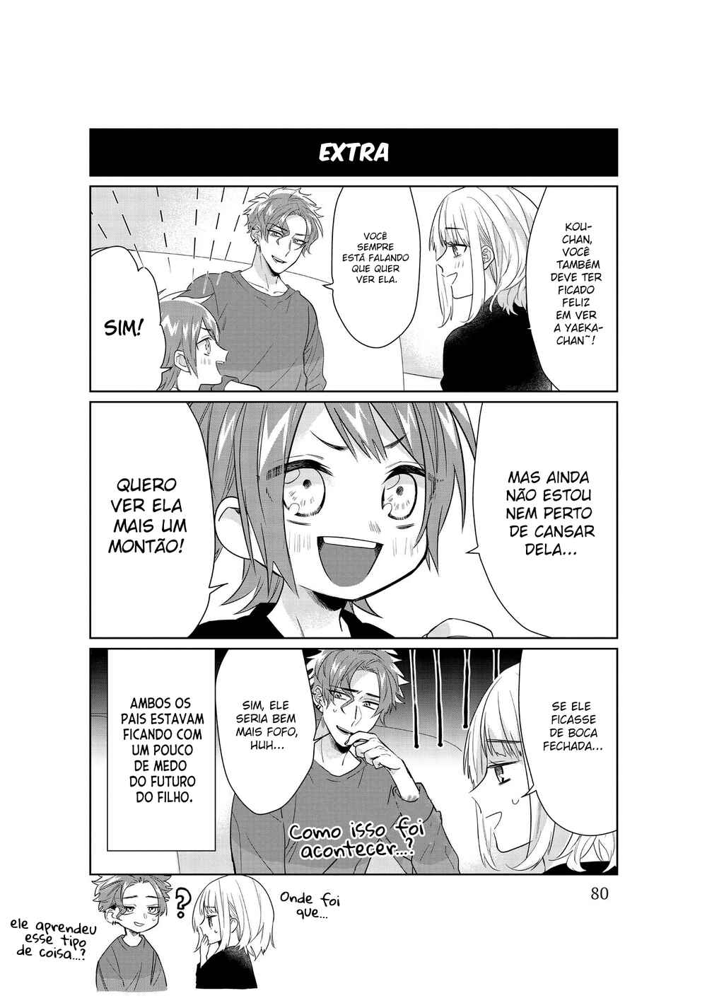 Kumichou Musume to Sewa-gakari capítulo 36 página 15