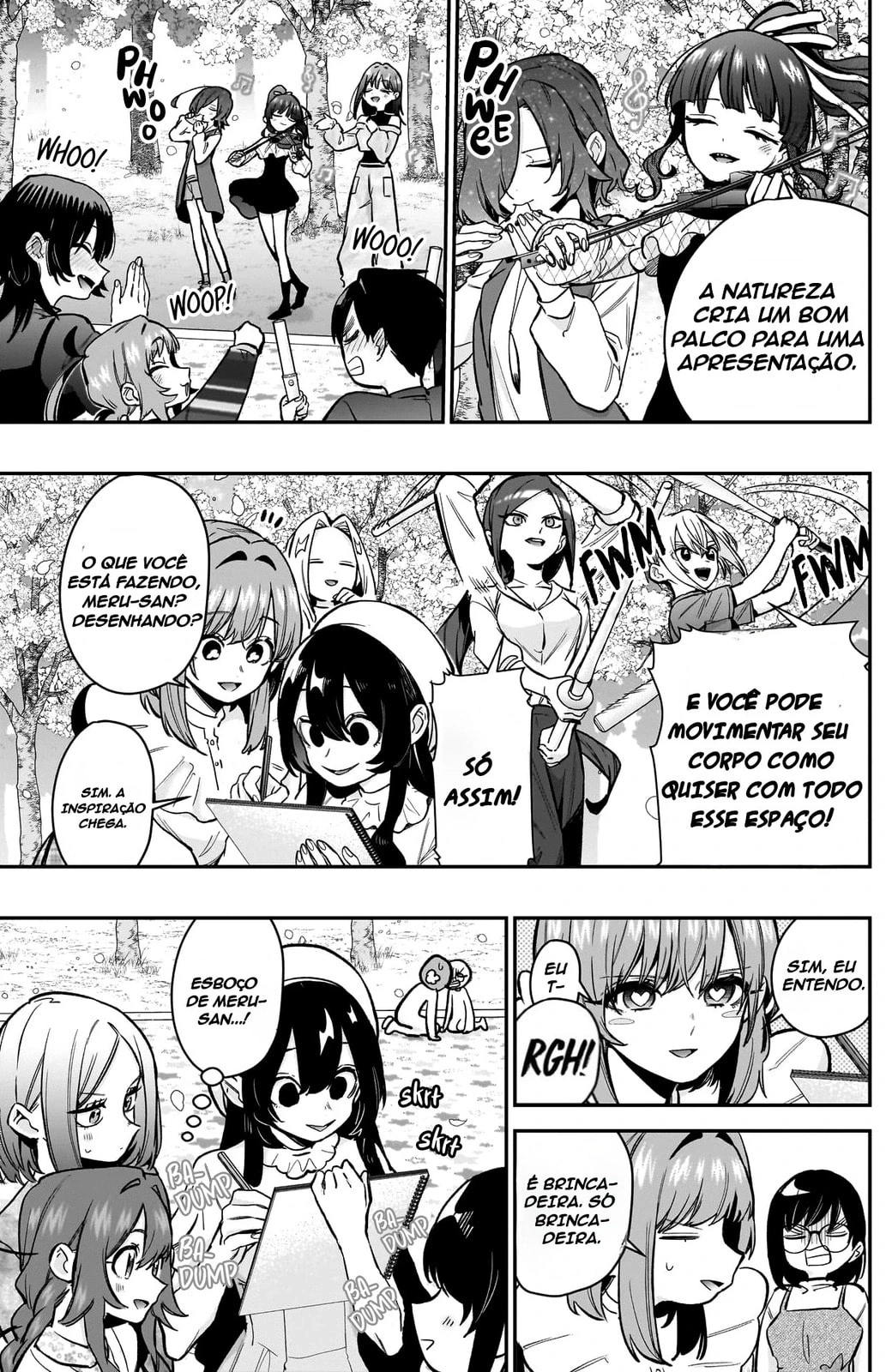 Kimi no Koto ga dai dai dai dai dai suki na 100-nin no Kanojo capítulo 179 página 9
