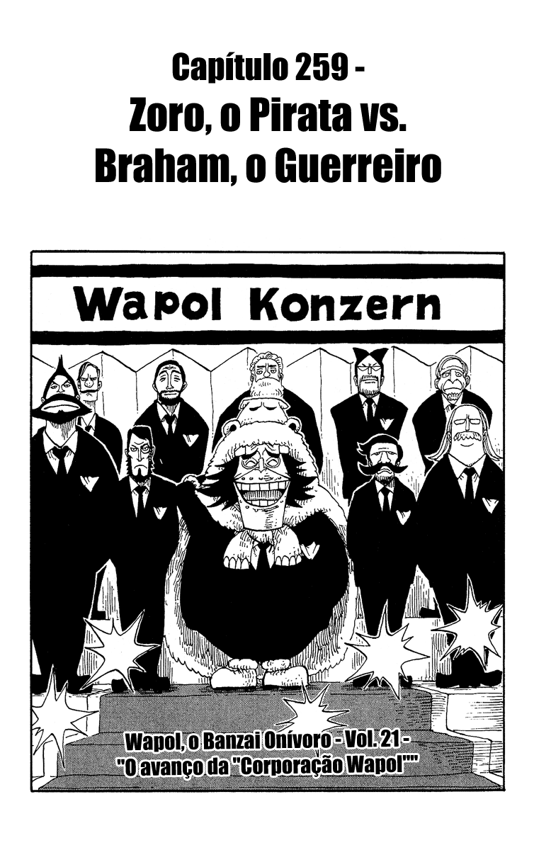 One Piece capítulo 259 página 1