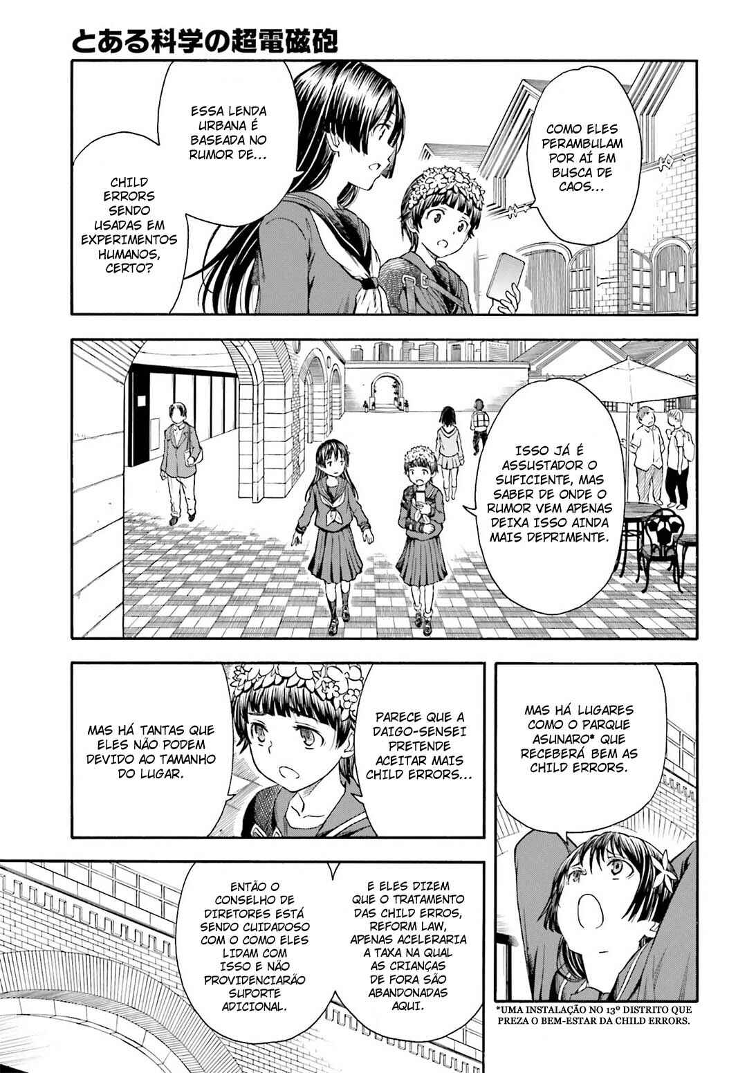 Toaru Majutsu no Index Gaiden: Toaru Kagaku no Railgun capítulo 97.5 página 5