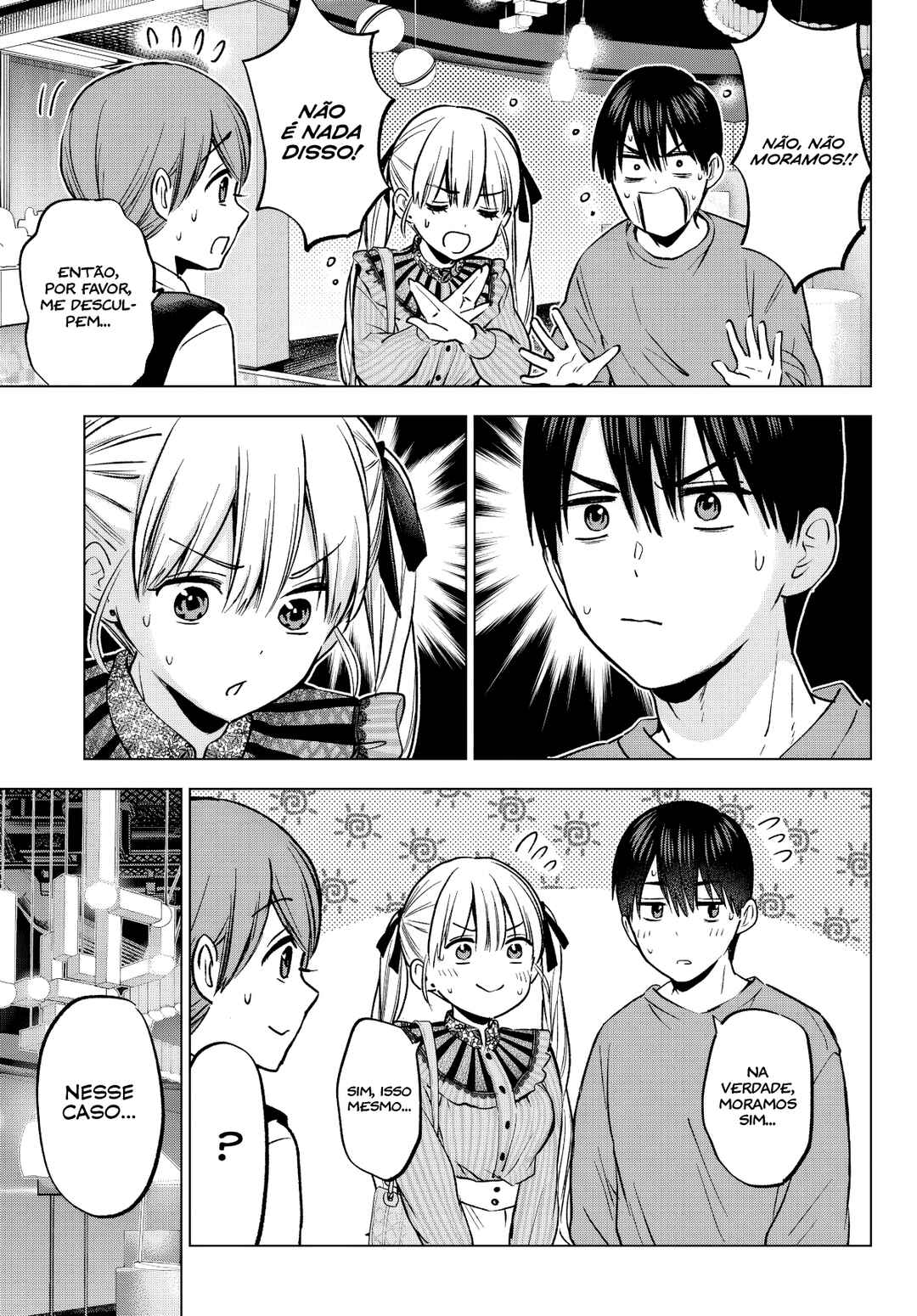 Kakkou no Iinazuke capítulo 222 página 12
