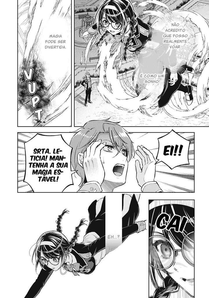 Dantoudai ni Kieta Densetsu no Akujo, Nidome no Jinsei de wa Gariben Jimi Megane ni Natte Heion wo Nozomu capítulo 1.4 página 3