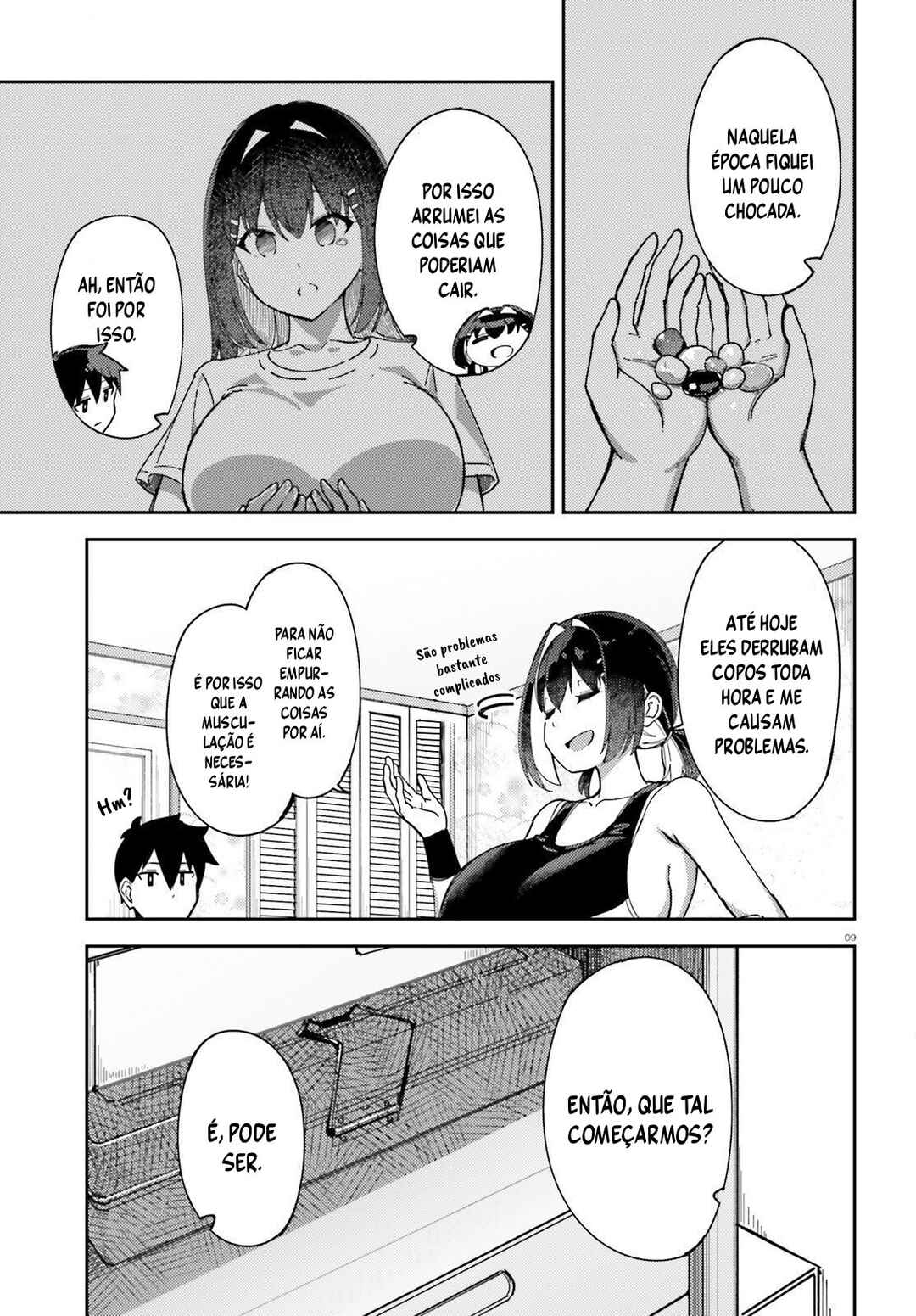 Ore no osananajimi ga dekkkkaku narisugita capítulo 4 página 10