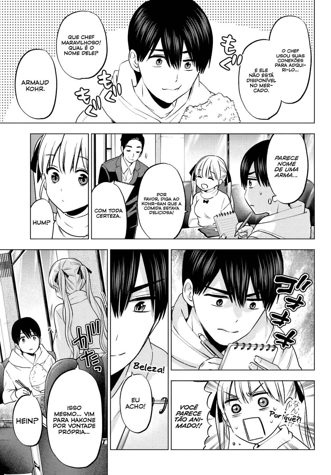 Kakkou no Iinazuke capítulo 191 página 6