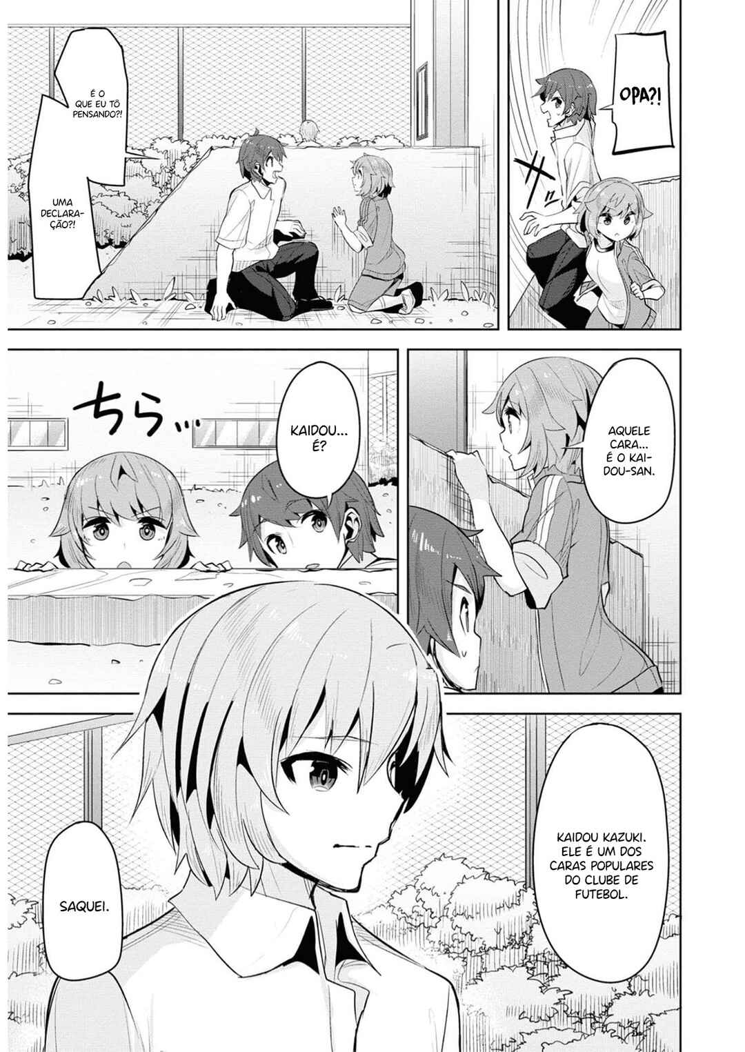 Tenkousaki no Seiso Karen na Bishoujo ga, Mukashi Danshi to Omotte Issho ni Asonda Osananajimi datta Ken capítulo 13 página 10