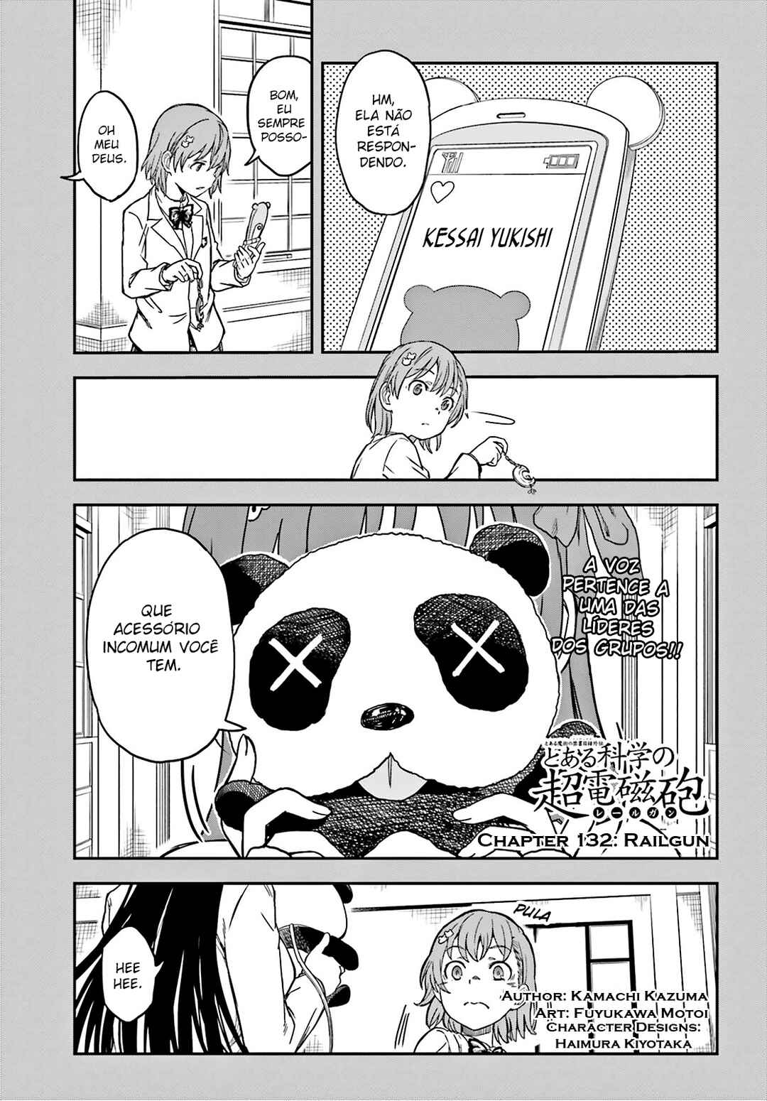 Toaru Majutsu no Index Gaiden: Toaru Kagaku no Railgun capítulo 132 página 2