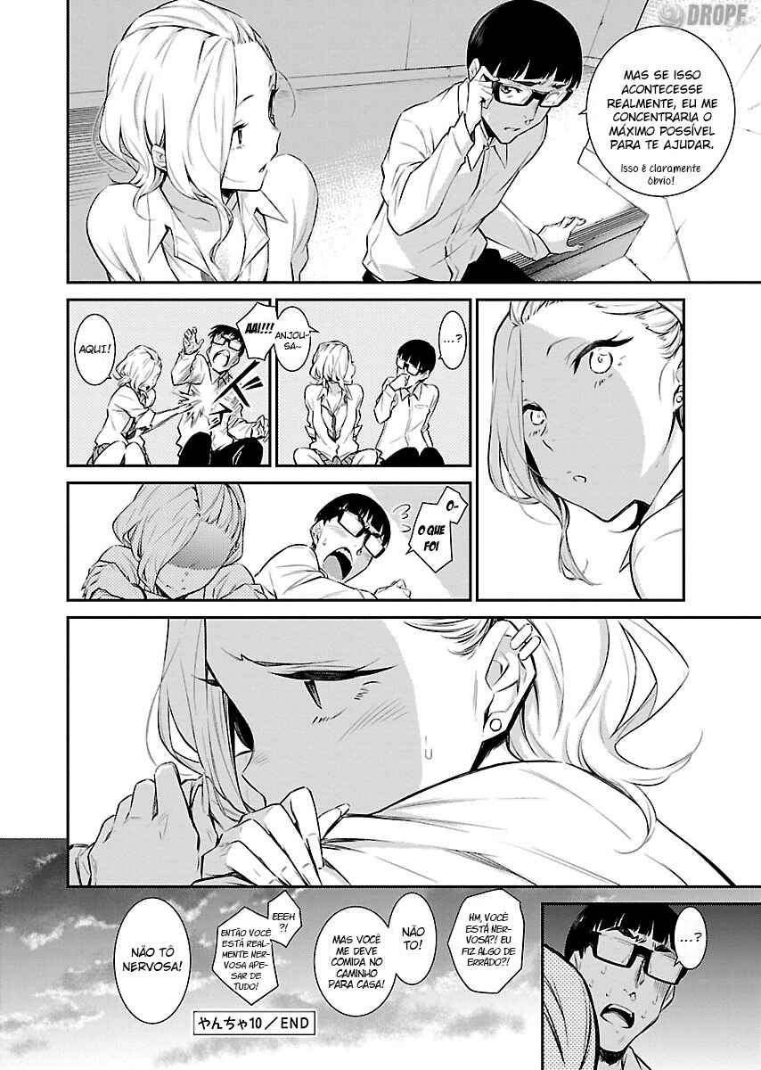 Yancha Gal no Anjou-san capítulo 10 página 13