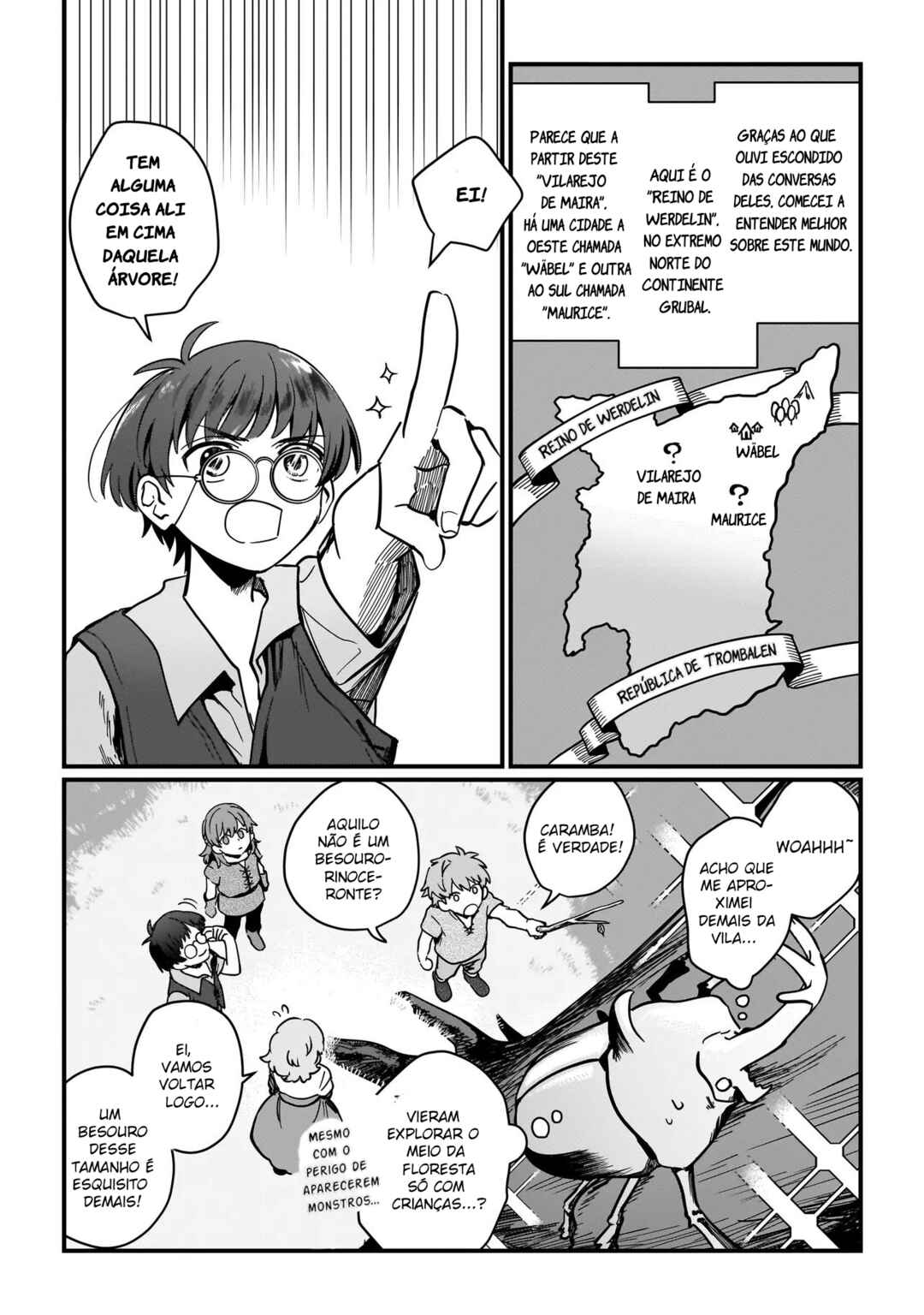 Koke kara Hajimaru Isekai Life capítulo 5.1 página 2
