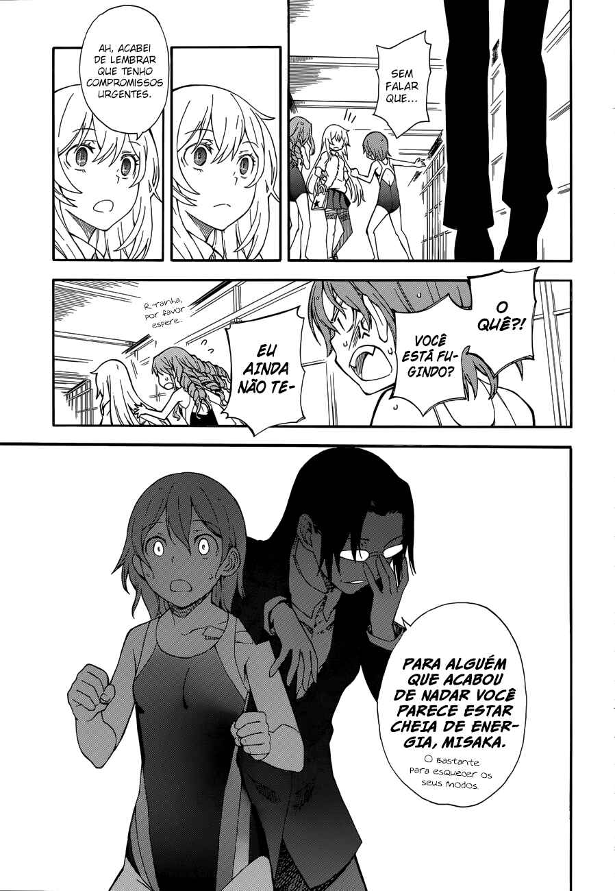 Toaru Majutsu no Index Gaiden: Toaru Kagaku no Railgun capítulo 71.5 página 7