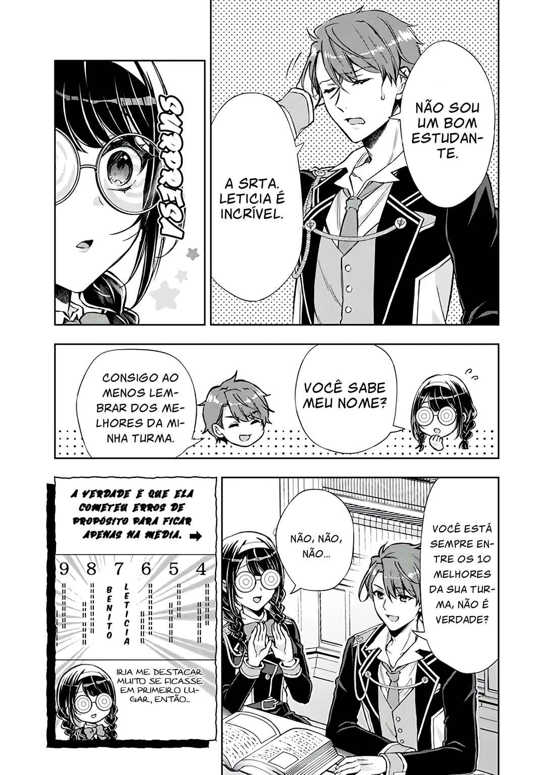 Dantoudai ni Kieta Densetsu no Akujo, Nidome no Jinsei de wa Gariben Jimi Megane ni Natte Heion wo Nozomu capítulo 1.3 página 8
