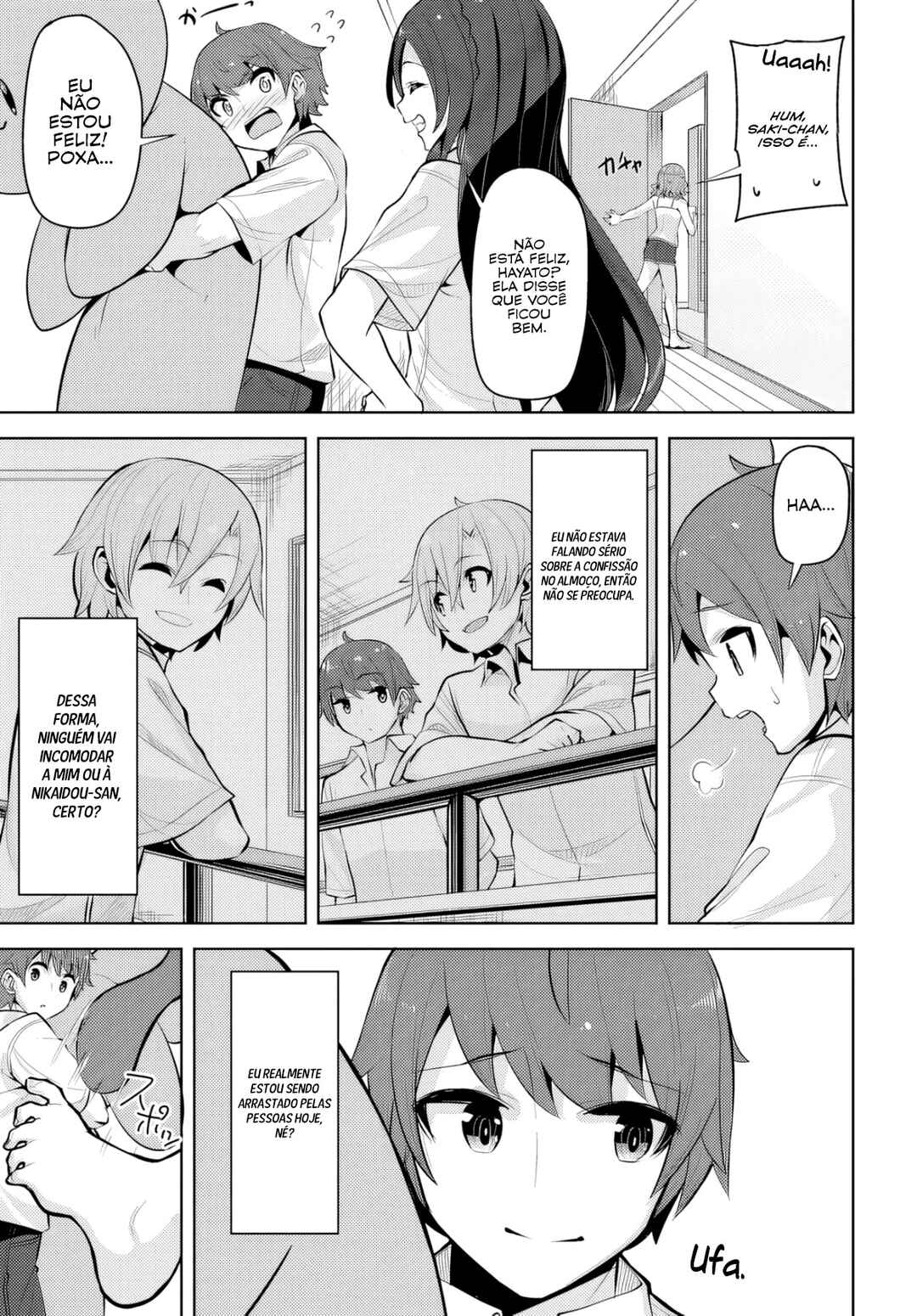 Tenkousaki no Seiso Karen na Bishoujo ga, Mukashi Danshi to Omotte Issho ni Asonda Osananajimi datta Ken capítulo 21.5 página 4