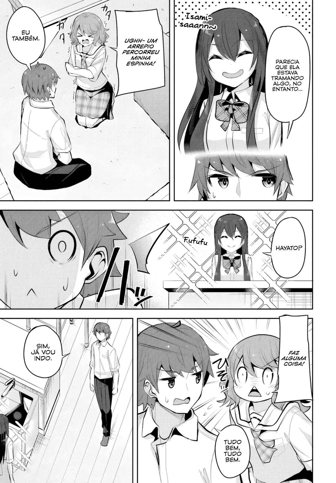 Tenkousaki no Seiso Karen na Bishoujo ga, Mukashi Danshi to Omotte Issho ni Asonda Osananajimi datta Ken capítulo 19 página 6
