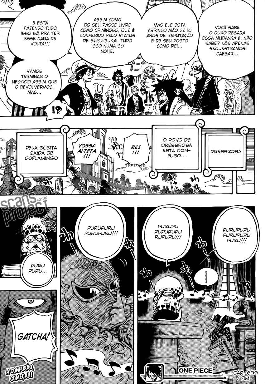 One Piece capítulo 699 página 20