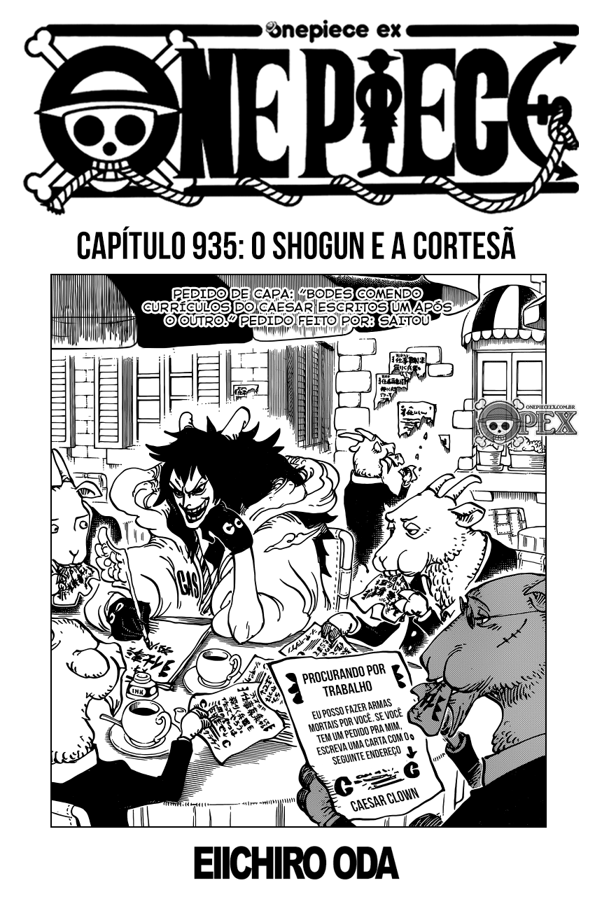 One Piece capítulo 932 página 1