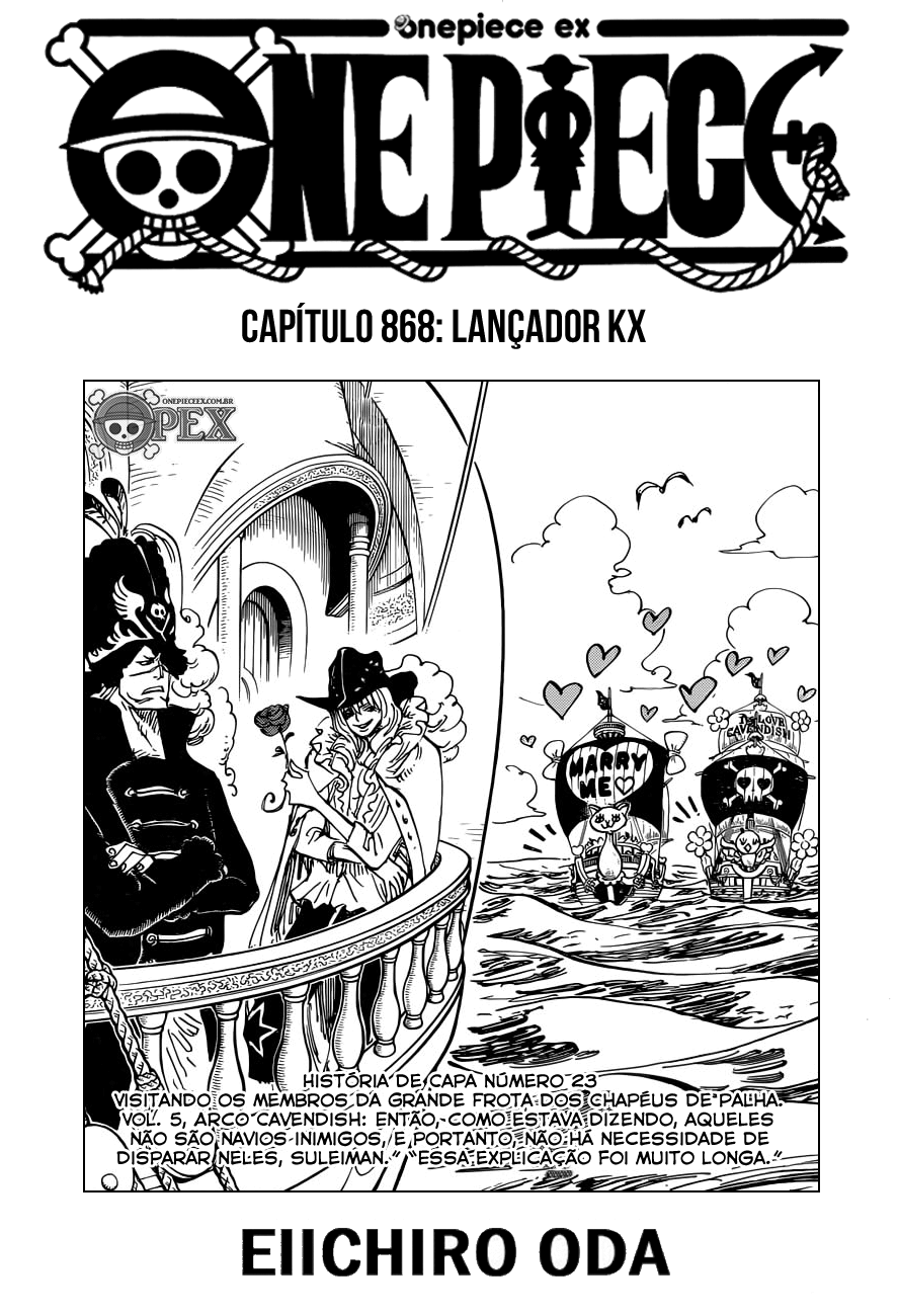 One Piece capítulo 868 página 2