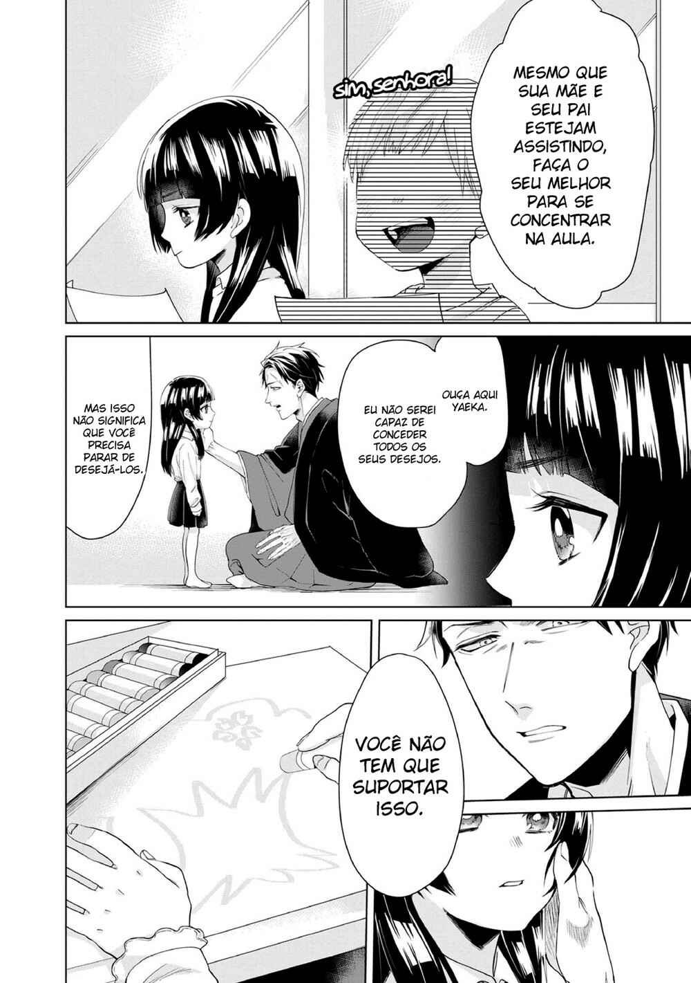 Kumichou Musume to Sewa-gakari capítulo 4 página 8