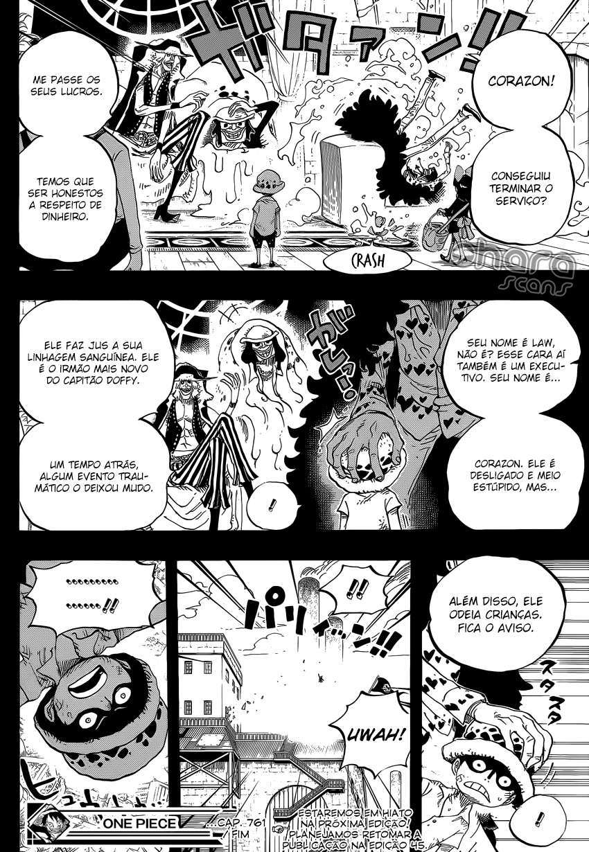 One Piece capítulo 761 página 15