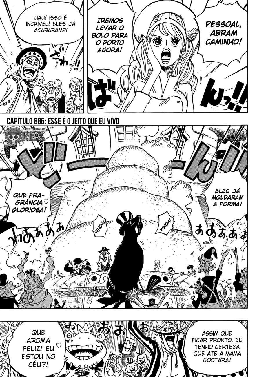 One Piece capítulo 886 página 2