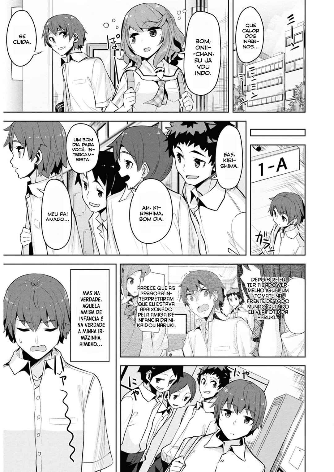Tenkousaki no Seiso Karen na Bishoujo ga, Mukashi Danshi to Omotte Issho ni Asonda Osananajimi datta Ken capítulo 12 página 6