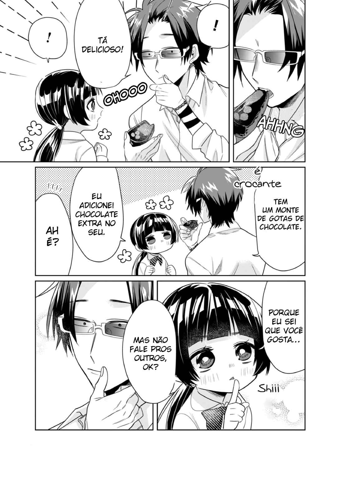 Kumichou Musume to Sewa-gakari capítulo 18 página 10