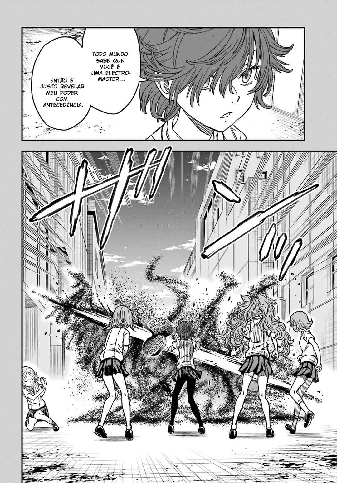 Toaru Majutsu no Index Gaiden: Toaru Kagaku no Railgun capítulo 139.1 página 9