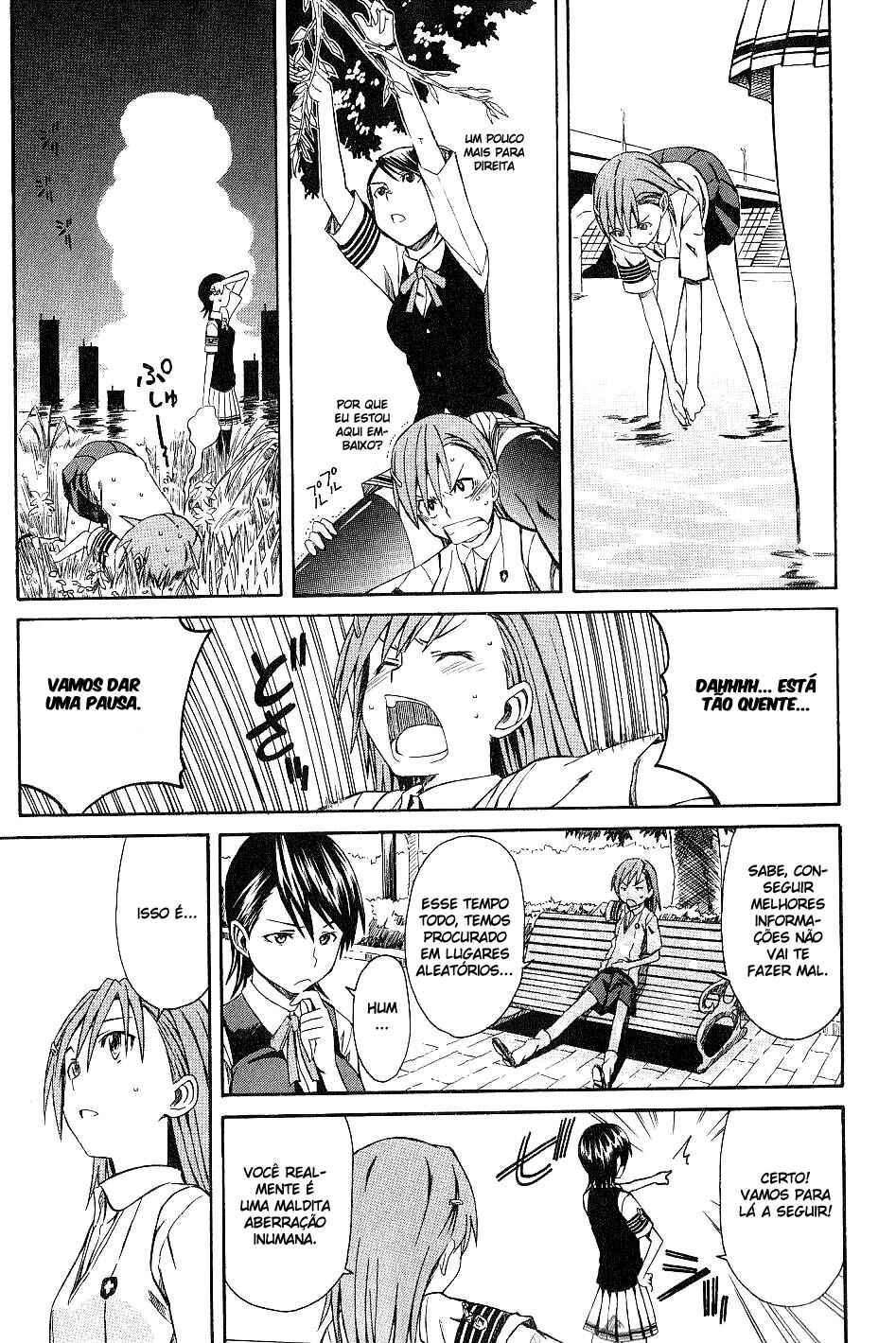 Toaru Majutsu no Index Gaiden: Toaru Kagaku no Railgun capítulo 2.17 página 9