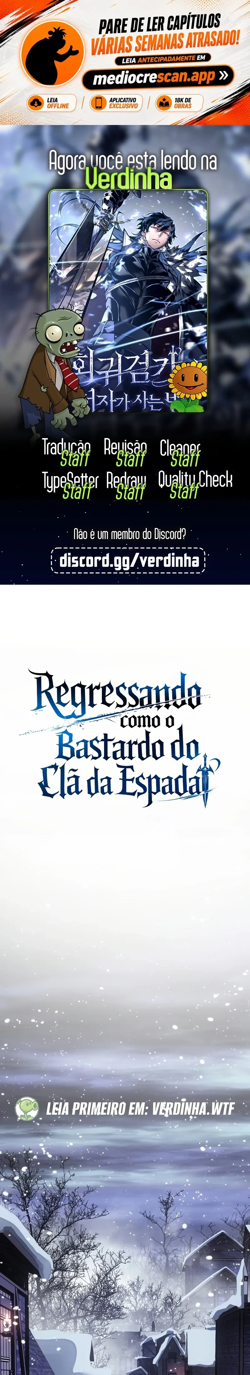 Regressando como o Bastardo do Clã da Espada capítulo 95 página 1