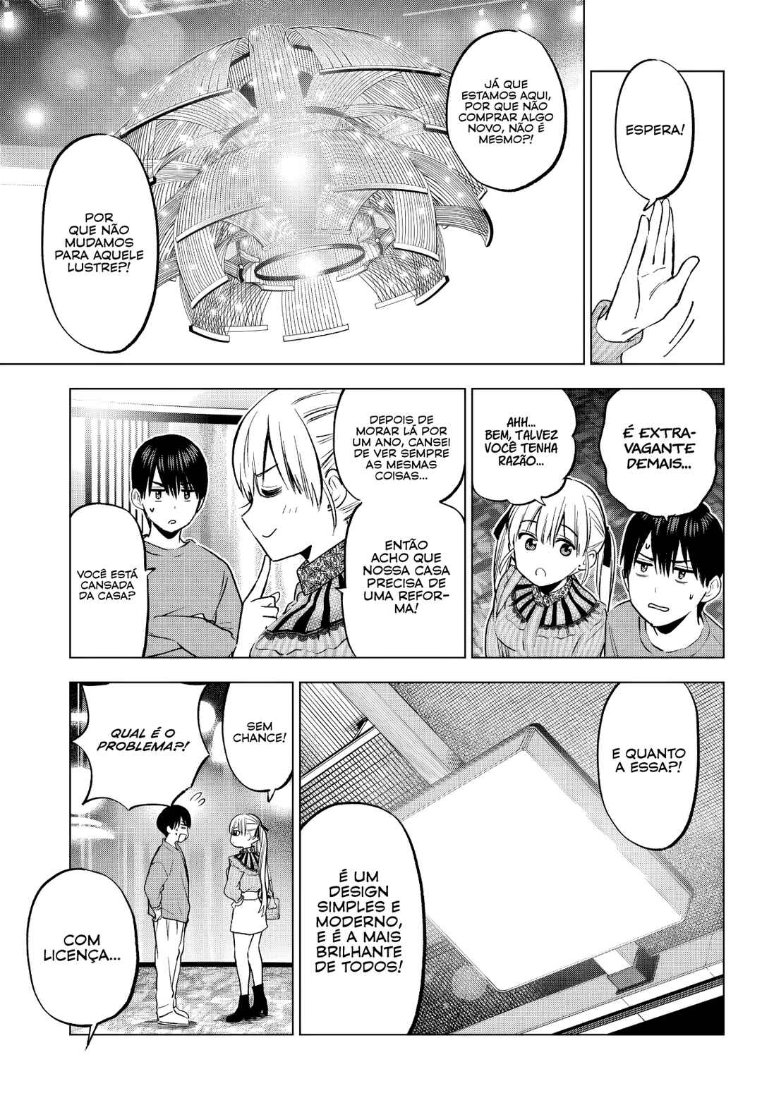 Kakkou no Iinazuke capítulo 222 página 10