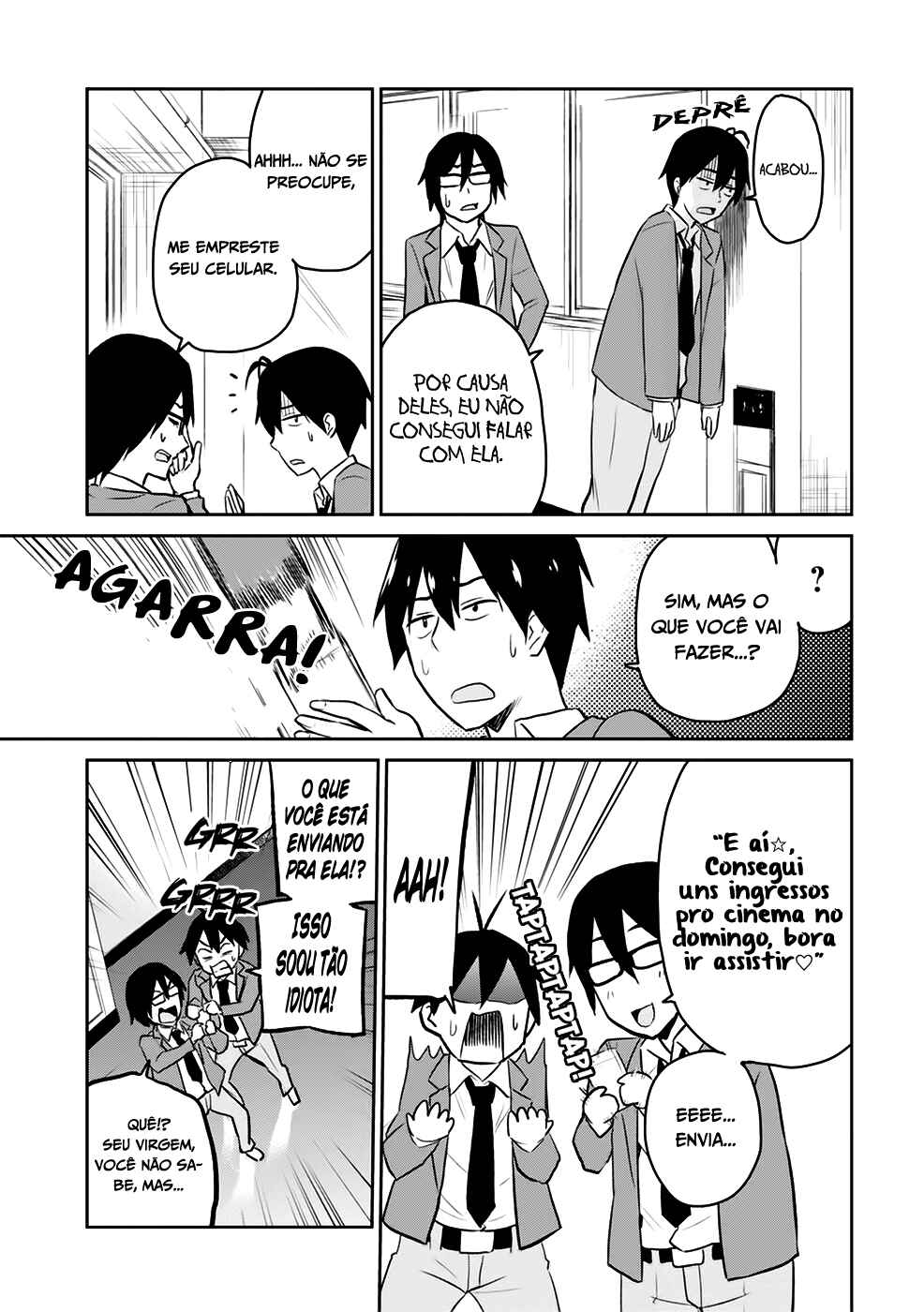 Hajimete no Gal capítulo 7 página 14